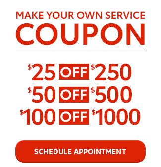 Make your own service coupon