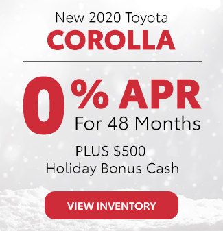 New 2020 Toyota Corolla