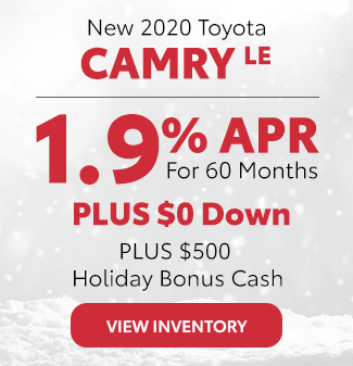 New 2020 Toyota Camry