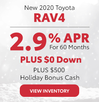 New 2020 Toyota RAV4