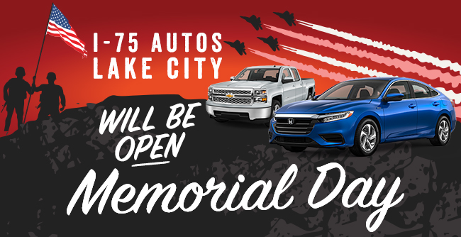 I75 Autos Will Be Open For Memorial Day