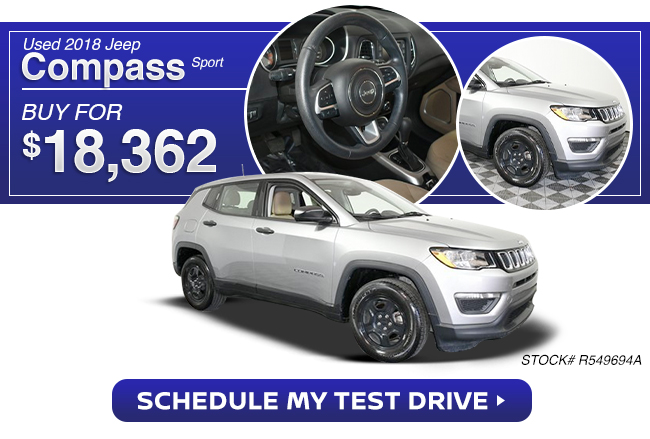 Used 2018 Jeep Compass Sport