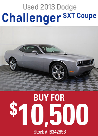 Used 2013 Dodge Challenger SXT Coupe