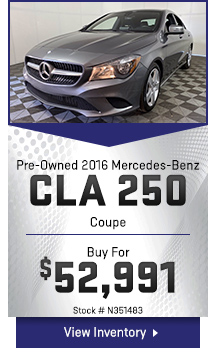 2016 Mercedes-Benz CLA 250 Coupe