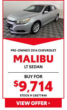 Used 2014 Chevrolet Malibu LT Sedan