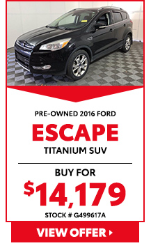 Used 2016 Ford Escape Titanium SUV
