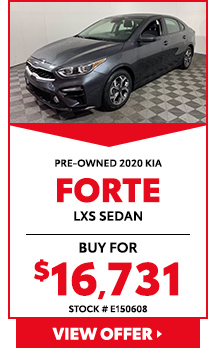 Used 2020 KIA Forte LXS Sedan