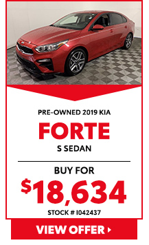 Used 2019 KIA Forte S Sedan