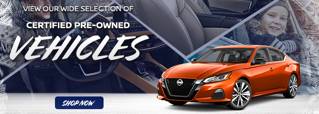 certified pre-owned Nissan vehicles