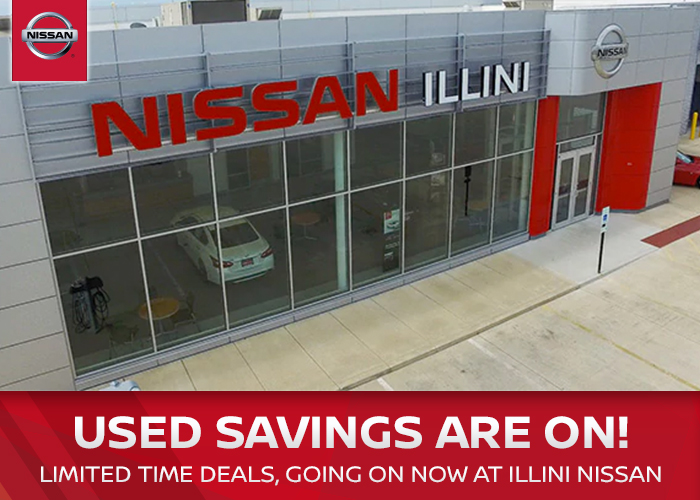 Used Savings Are On At Illini Nissan!