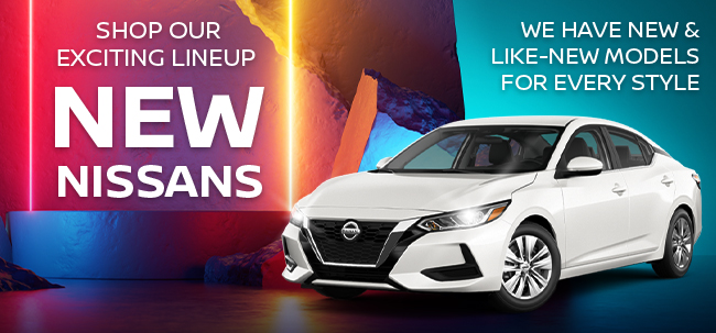 Shop Our Exciting lineup - New Nissans 