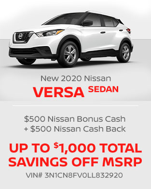 2020 Nissan Versa Sedan