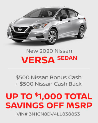 2020 Nissan Versa Sedan