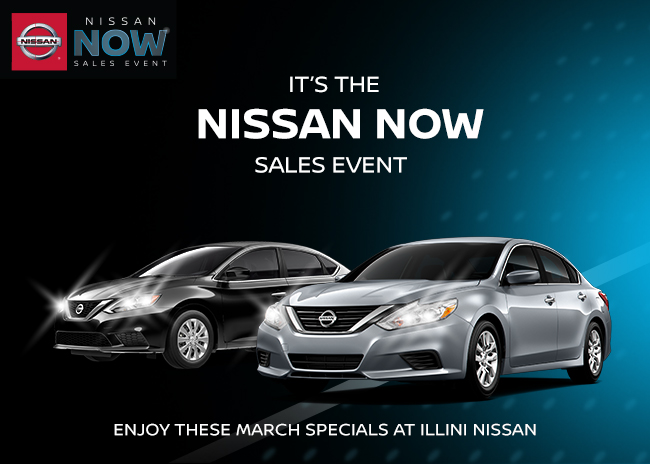 It’s The Nissan Now Sales Event