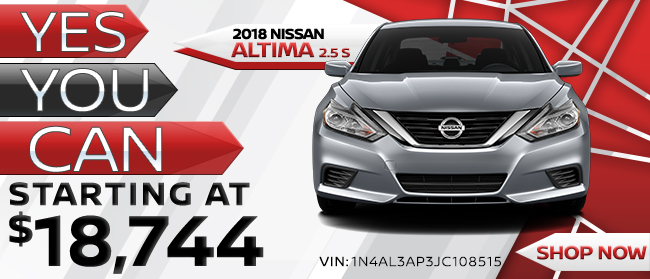 New 2018 Nissan Altima 2.5S