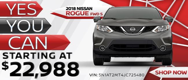 New 2018 Nissan Rogue FWD S