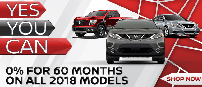 0% For 60 Months On All 2018 models