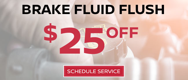 $25 Off Brake Fluid Flush