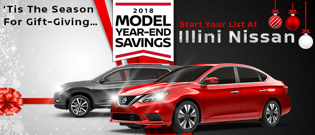  'Tis The Season For Gift-Giving... Start Your List At Illini Nissan