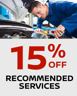 15% Off Recommended Services