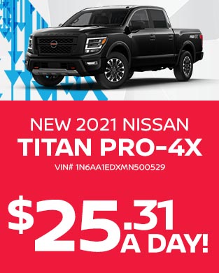 2021 NISSAN TITAN PRO-4X