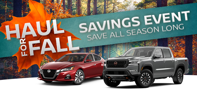 Haul for Fall Savings Event: save all season long