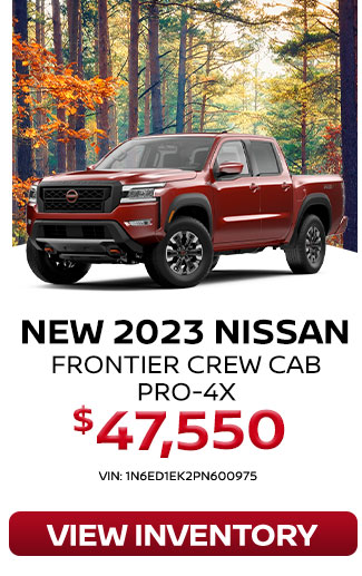 NISSAN Frontier truck offer-view inventory