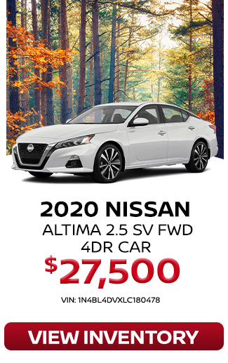 2020 Nissan Altima offer-view inventory