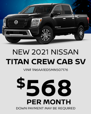 2021 NISSAN TITAN CREW CAB SV