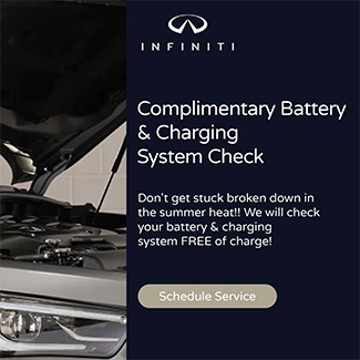 Complimentary Battery & Charging System Check