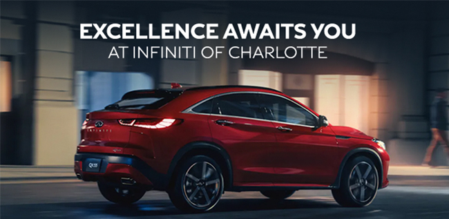 excellence awaits you at INFINITI of Charlotte