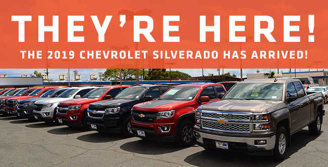 They're Here! The 2019 Chevrolet Silverado Has Arrived