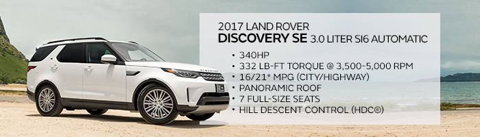 2017 Land Rover Discovery SE