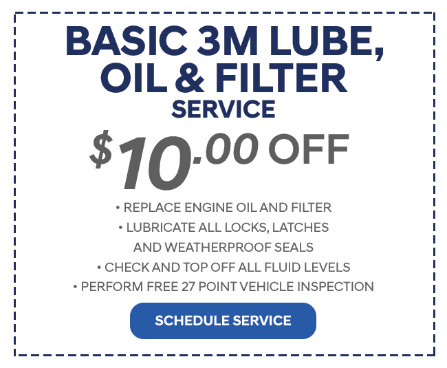 Basic 3M Lube, Oil & Filter Service