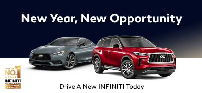 New Year, New Opportunity - Drive a New INFINITI Today