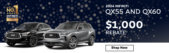 2024 INFINITI QX55 and QX60