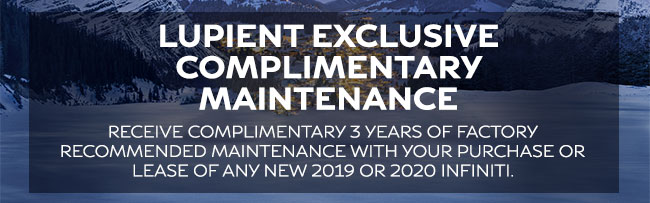 Lupient Exclusive Complimentary Maintenance  