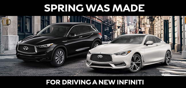 Spring Was Made For Driving A New INFINITI