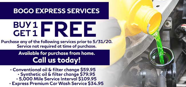 BOGO Express Services – Buy 1 Get 1 Free!