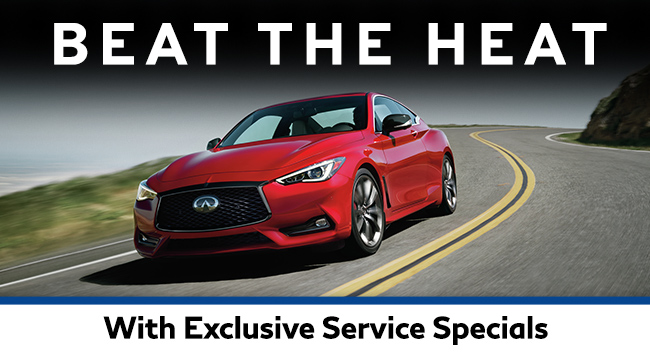 Beat The Heat With Exclusive Service Specials