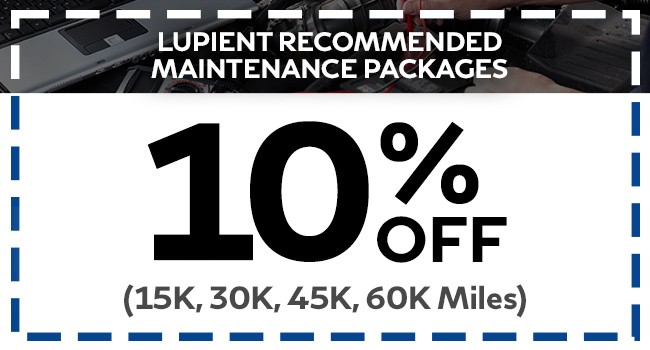 10% Off Lupient Recommended Maintenance Packages