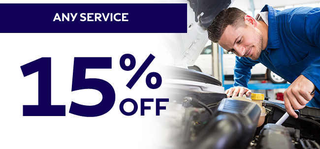 15% Off Any Service