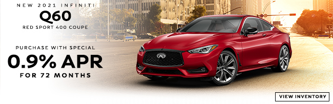 New 2021 INFINITI Q60 Red Sport 400 Coupe