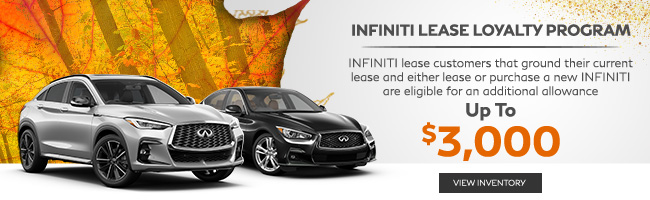 Special offer on INFINITI Models