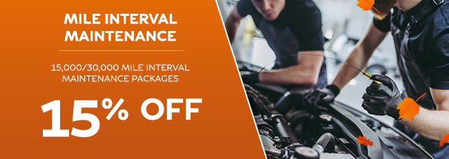 Mile Interval Maintenance Packages