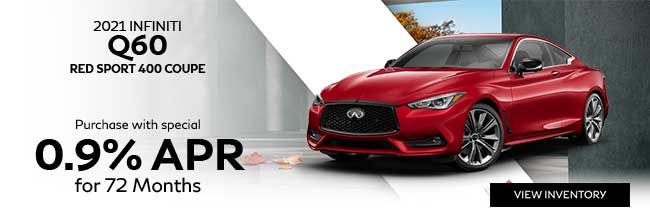 New 2021 INFINITI Q60 Red Sport 400 Coupe