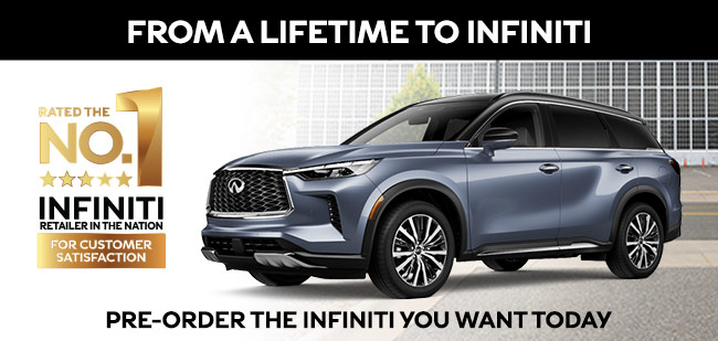 pre-order the infiniti you want today