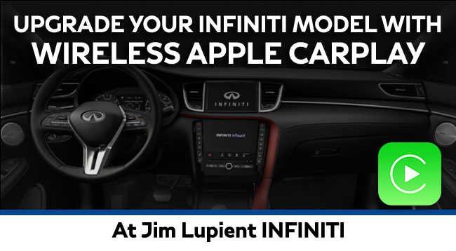 Upgrade your infiniti model with wireless apple carplay