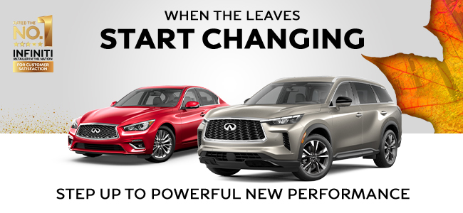 When the leaves start changing - step up to powerful new performance