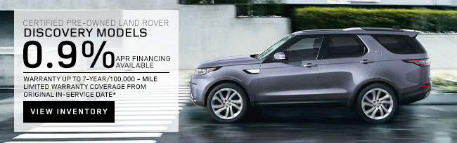 Certified Pre-Owned Land Rover Discover Models